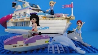 LEGO FRIENDS bateau 41015 yacht [upl. by Trini]