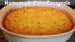 How to Make Corn Casserole  Corn Pudding from SCRATCH ❌ No Muffin Mix [upl. by Zhang]