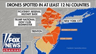 NJ drone sightings State officials accused of knowing more than theyre telling [upl. by Yar79]