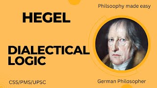 Hegel Dialectical logicUrduHindi [upl. by Uhayile]