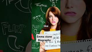 Emma Stone Biography [upl. by Hartmunn849]