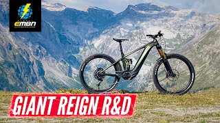 Research And Development Behind The 2022 Giant Reign E EEnduro Bike [upl. by Zehc]