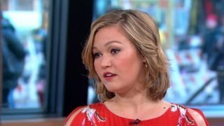 Julia Stiles GMA Interview Discusses New Role in The Makeover Oscar Picks [upl. by Naasah196]