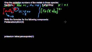 How to Identify Oxidation Numbers in Coordination Compounds  Chemistry Tips [upl. by Silloh]