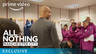 All or Nothing Manchester City  Inside the changing room  Prime Video [upl. by Dirk]