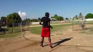 Gabriel Guerrero Mariners Prospect HR Derby Round in the DR [upl. by Petrie]