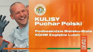 Podbeskidzie BielskoBiała  KGHM Zagłębie Lubin  Kulisy meczu [upl. by Monahon]