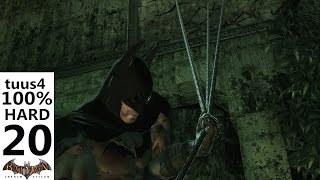 Batman Arkham Asylum Walkthrough Hard 100 Part 20  Riddlers Challenge II [upl. by Reinal]