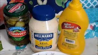 Fish Dressings with Woebers Yellow Mustard Tartar Sauce for Fish Fillets [upl. by Margaretta]