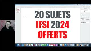 20 sujets IFSI tirés des annales 2024 gratuits avec wwwproteusinfirmierfr [upl. by Aseen356]