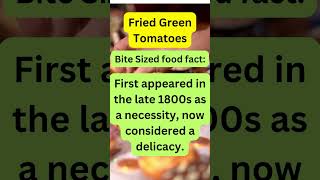 Fried Green Tomatoes From Necessity to Southern Delicacy [upl. by Pietje]