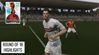 1938 World Cup Round of 16 Highlights Part 2  Historic Football Simulation [upl. by Moncear]