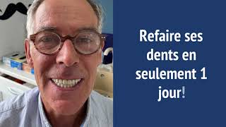 Refaire ses dents – Dentition complete implant dentaire en seulement 1 jour [upl. by Wenonah]