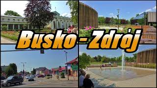 BUSKO ZDRÓJ  Spa Town in Poland 4k [upl. by Ahsiek]