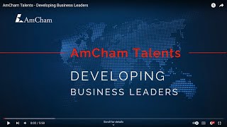 AmCham Talents  Developing Business Leaders 2024 [upl. by Eddina]