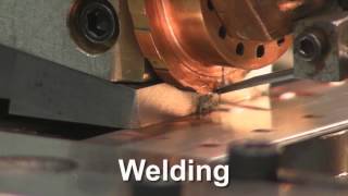 DeringerNey Automatic Welding of Electrical Contact Terminal Assemblies [upl. by Lledrev]