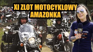 XI Zlot Motocyklowy Amazonka 2024 Kolonowskie  Relacja [upl. by Osswald397]