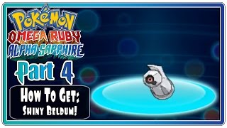 Pokemon Omega Ruby and Alpha Sapphire  Part 4 How To Get Shiny Beldum amp Metagrossite FaceCam [upl. by Ilona]