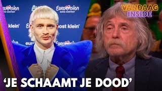 Johan over Songfestivalnummer Joost Klein ’Je schaamt je dood dat hij Nederland vertegenwoordigt’ [upl. by Berton]