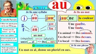 Apprentissage de la lecture Maternelle CP en Français  au 89 [upl. by Yaf]