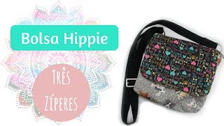 Como Fazer  Bolsa Hippie [upl. by Marcelline]