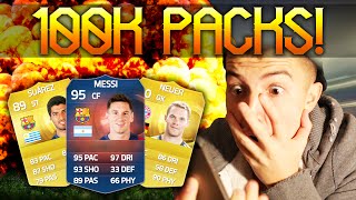 FIFA 15 PACK OPENING 100K PACKS  MY BEST INFORM PACK [upl. by Cassiani685]