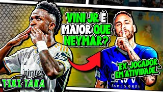 Vinicius Júnior JÁ SUPEROU Neymar [upl. by Yenahc604]