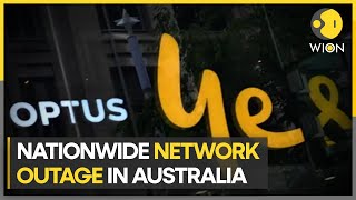 Network outage hits millions of Australians  World News  WION [upl. by Ordisi]