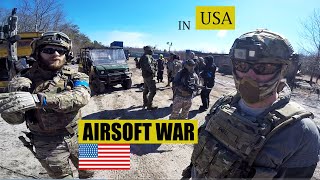 СТРАЙКБОЛ В США 🇺🇸 AIRSOFT IN NEW YORK On Target Action Park [upl. by Anotyal594]