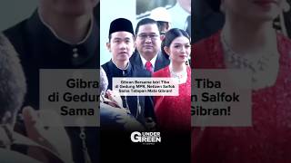 GIBRAN TIBA DI GEDUNG MPR UNTUK DILANTIK SEBAGAI WAKIL PRESIDEN PERIODE 20242029 [upl. by Nnyl]