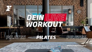 Fitness First Live Workout  Pilates mit Sandra [upl. by Chor32]