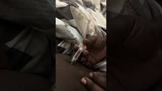 Giving a lovenox injection shorts youtubeshorts fyp foryoupage hospital pregnancy india [upl. by Oilcareh]