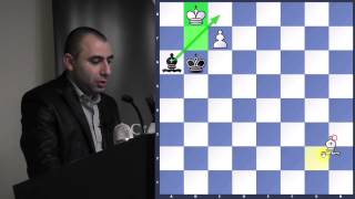 Lecture with GM Varuzhan Akobian Endgame Studies  20130403 [upl. by Izzy]