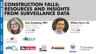 Webinar Construction Falls  Resources amp Insights from Surveillance Data [upl. by Lobel28]