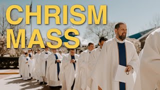 Chrism Mass with Bishop Burbidge [upl. by Quinta]