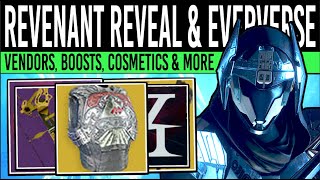 Destiny 2 REVENANT REVEAL amp FACTION EXOTICS Eververse LOOT News Updates Vendors Rewards Oct 1 [upl. by Atinrehs]