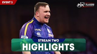 THE HATTRICK  Stream Two Highlights  2024 Players Championship 3 [upl. by Aicelef]