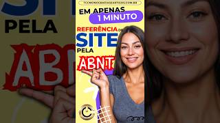 Como fazer Referência de Site ABNT com e sem autor passo a passo [upl. by Kelly]