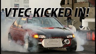 VTEC vs V8 Compilation VTEC KICKED IN YO [upl. by Eiznikcm445]