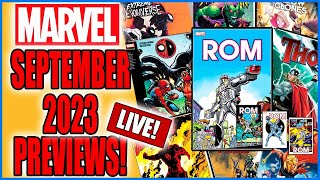 Marvel Comics Previews September 2023  Omnibus  Epic Collections  Trades  Collected Editions [upl. by Yendys]