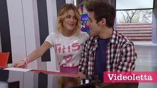 Violetta 3 English Leon and Vilu sing quotLove is in the airquot Ep9 [upl. by Adnilema]