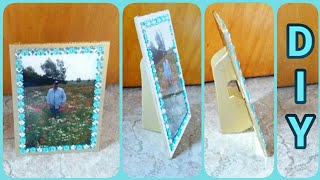 Upcycling Bilderrahmen • DIY  Julebuergerfee [upl. by Aelyak]