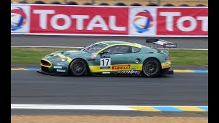 Aston Martin DBR9 GT1 pure Sound Le Mans 2018 [upl. by Nare356]