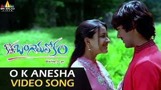 Kotha Bangaru Lokam Video Songs  O K Anesa Video Song  Varun Sandesh Sweta Basu [upl. by Venn817]