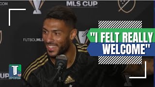 Denis Bouanga REACTS after WINNING his FIRST MLS Cup with LAFC [upl. by Eglantine]