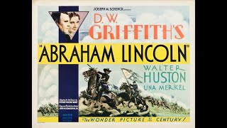 Walter Huston in DW Griffiths quotAbraham Lincolnquot 1930 [upl. by Anaidirib]