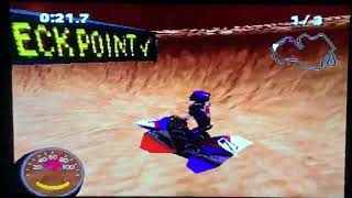 Gameplay Of Jet Moto 2 PS1 Part 1 This Game Has Crazy Controls And Its Hard To Understand Them [upl. by Mahla]