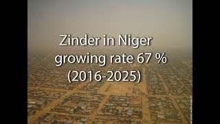 The fastest growing city in the world is Zinder in Niger growing rate of 676  10 years [upl. by Rochester]