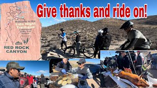 Mountain bike Thanksgiving ride with Las Vegas bikers mtb mountainbike thanksgiving [upl. by Launce642]