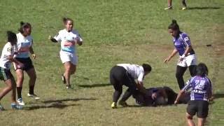 Tongan Womens Rugby League  Big Hits  Runs  Catches [upl. by Braun]